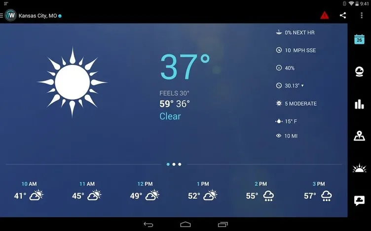 Android’in en iyi hava durumu uygulamaları