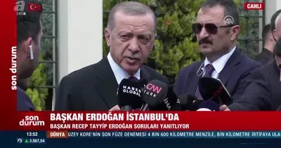 Başkan Erdoğan’dan Miçotakis’e tepki: Kendimi onun seviyesine düşürür müyüm? | Video
