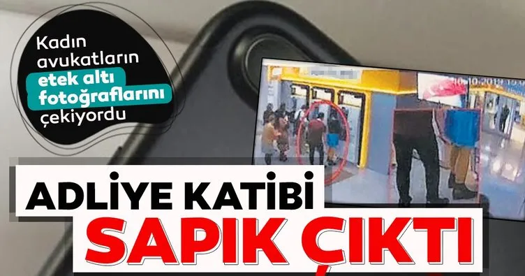 Son dakika haberleri... Adliyede rezalet! Adliye kâtibi sapık çıktı