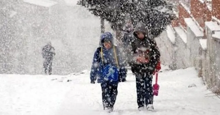 Karabük’te okullara kar tatili