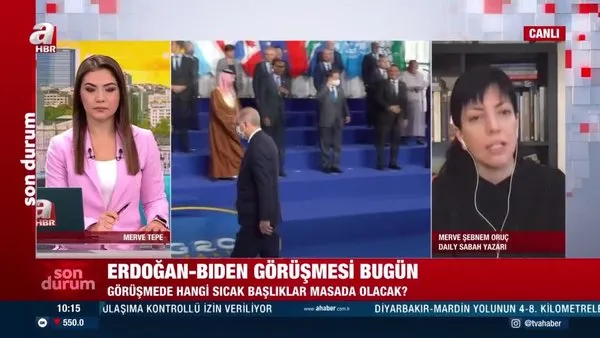 Başkan Erdoğan ve Biden bugün Roma'da görüşecek! Masada hangi konular var? | Video