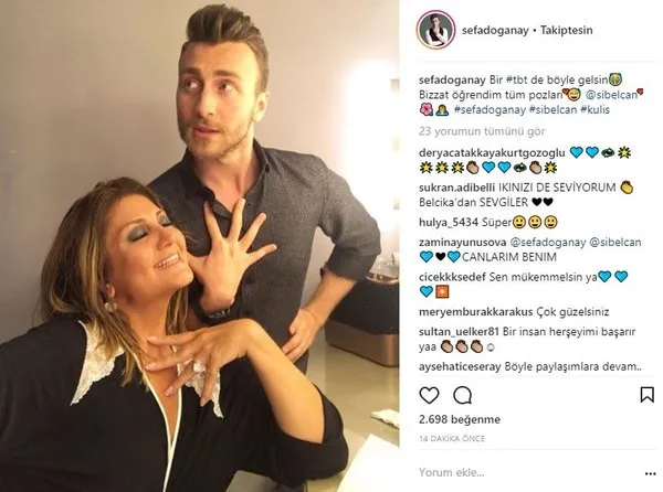 Ünlülerin Instagram paylaşımları (15.03.2018)