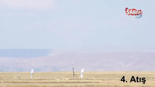 Tuz Gölü'ndeki nefes kesen yarışta roketler böyle fırlatıldı
