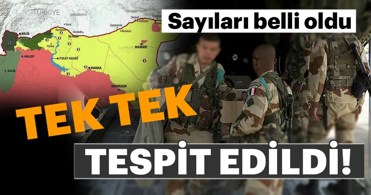 Fransa’nın Suriye’deki askeri varlığı tek tek tespit edildi!