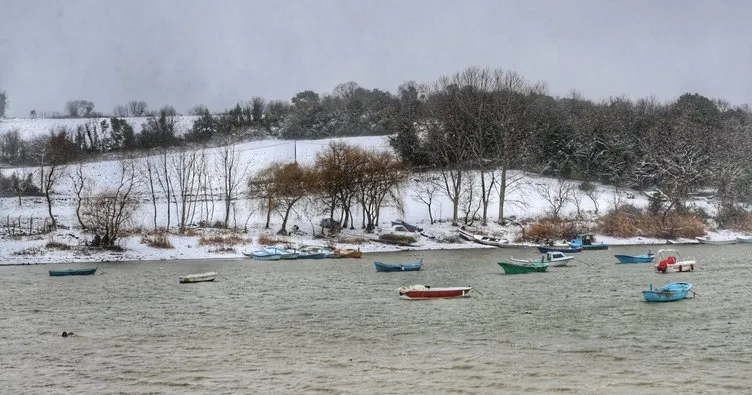 İstanbul’un barajlarına kar bereketi!