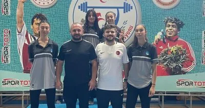 Amasyalı Zehra Nur, 158 kilo kaldırarak şampiyon oldu #amasya