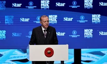 Son dakika! Başkan Erdoğan Necip Fazıl Ödülleri törenine katıldı: Bu ödüller zorbalara açılmış bir bayraktır