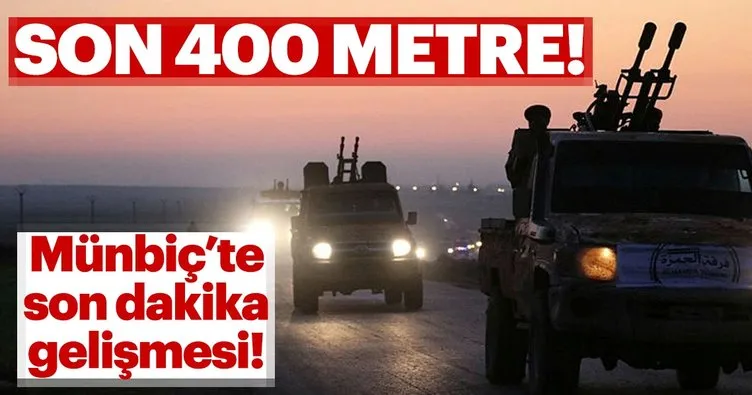 ÖSO birlikleri PYD bölgesine 400 metre mesafede
