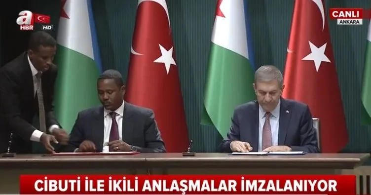 Cibuti ile anlaşmalar imzalandı!