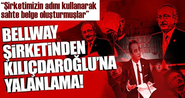 Bellway’den açıklama: Şirketimizin adı kullanılarak bir sahte belge üretilmiş