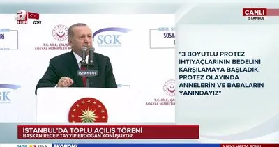 Cumurbaşkanı Erdoğan, İstanbul’da toplu açılış töreninde önemli açıklamalarda bulundu