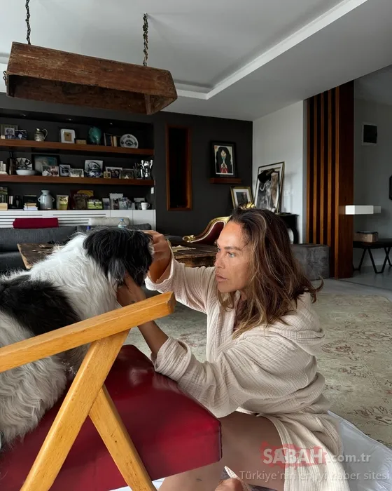Hülya Avşar’dan köpeği Güllü ile eğlenceli paylaşım! İlk yorum Kaya Çilingiroğlu’ndan Şanslı köpek