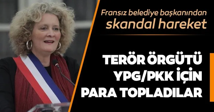 Fransız belediye başkanı YPG/PKK için para yardımı topladı
