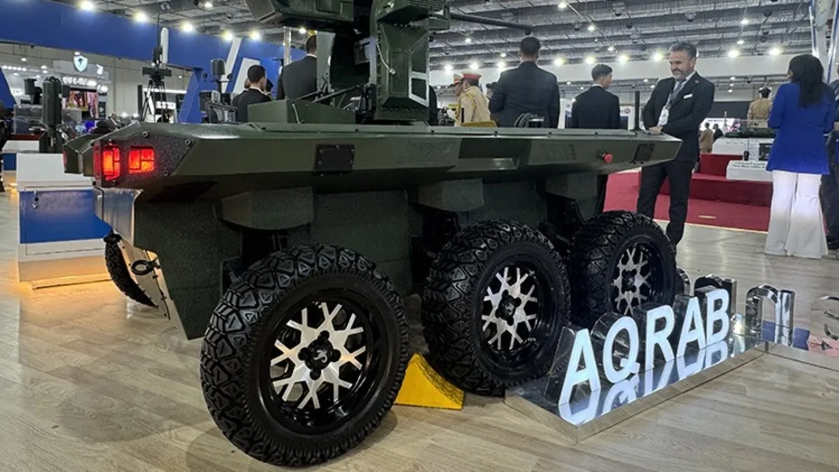 İnsansız platform Akrep Mısır’da görücüye çıktı İnsansız platform Akrep Mısır’da görücüye çıktı