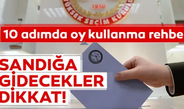 10 adımda oy kullanma rehberi