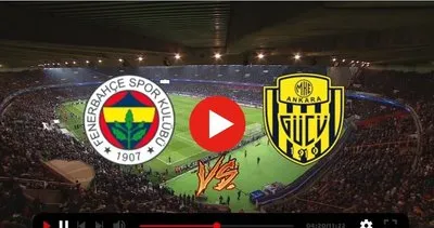 Fenerbahçe Ankaragücü CANLI MAÇ İZLE 📺 beIN Sports 1 Fenerbahçe Ankaragücü maçı canlı izle full HD
