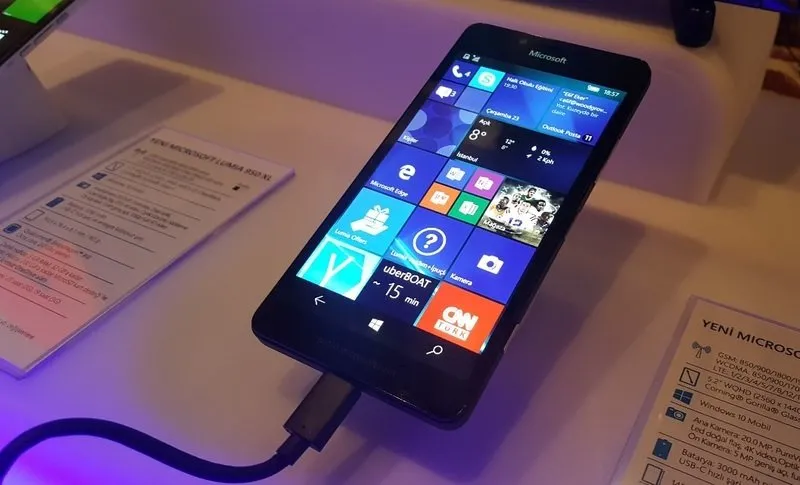microsoft un windows 10 lu telefonlari