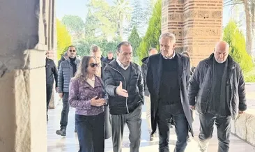 Eski Almanya Cumhurbaşkanı İznik’in tarihine hayran kaldı