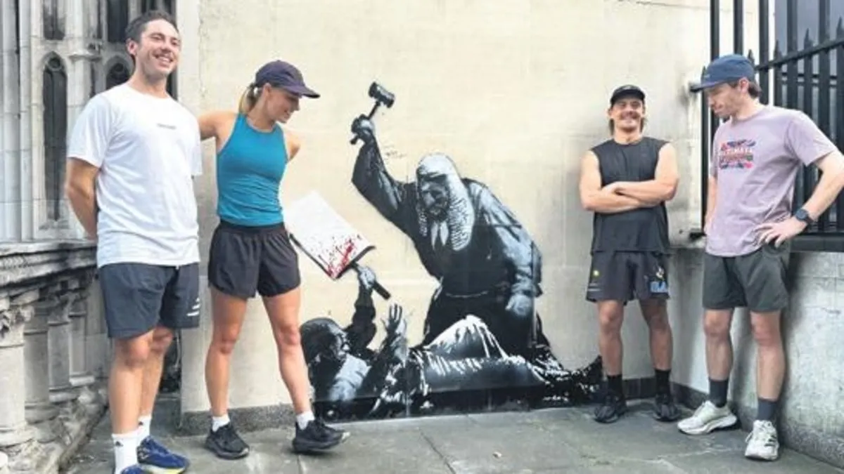 Banksy’nin yeni resmine karartma – Son Dakika Haberler
