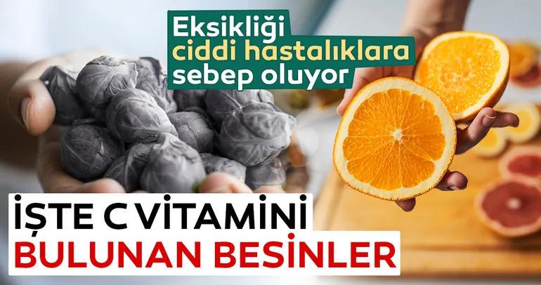 C vitamini hangi besinlerde bulunur? İşte C vitamini barındıran besinler...