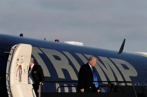 ABD Başkanı Donald Trump'ın özel jeti