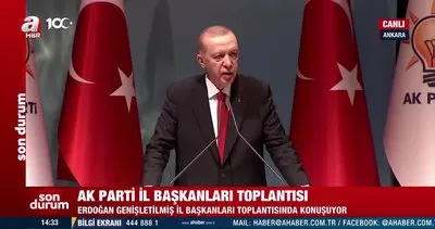 Başkan Erdoğan yerel seçim hedefini duyurdu: Tüm belediyeleri kazanacağız | Video