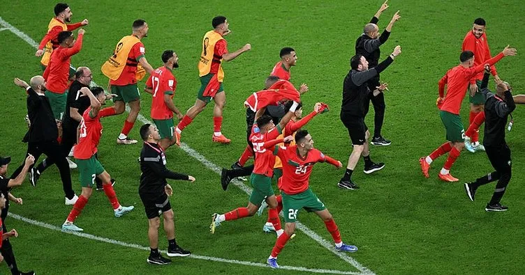 Fas, Dünya Kupası’nda yarı finalde!