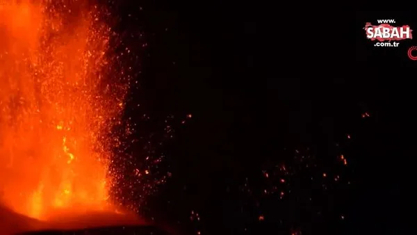 Etna Yanardağı yeniden faaliyete geçti | Video