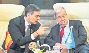 Sanchez ve Guterres’ten Gazze çağrısı