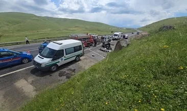 Elazığ-Bingöl karayolunda kaza: 1 ölü, 3 yaralı #bingol