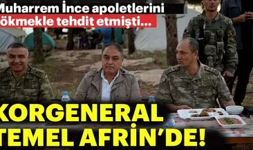 Korgeneral Metin Paşa Afrin’de iftara katıldı