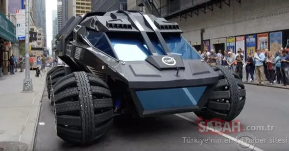 NASA'nın dev canavarı sokaklara indi