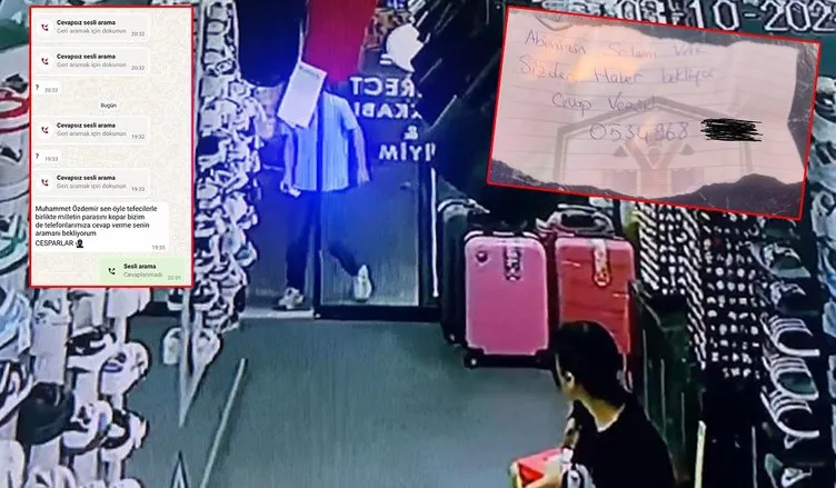 Bağcılar’da kan donduran olay: Not gönderip dükkanı taradılar!