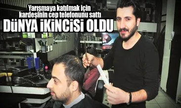 Diyarbakirli Kuafor Dunya Ikincisi Oldu En Son Haber