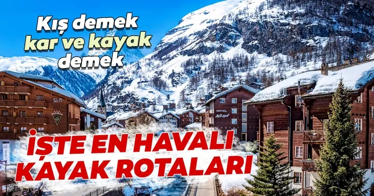 En havalı kayak rotaları