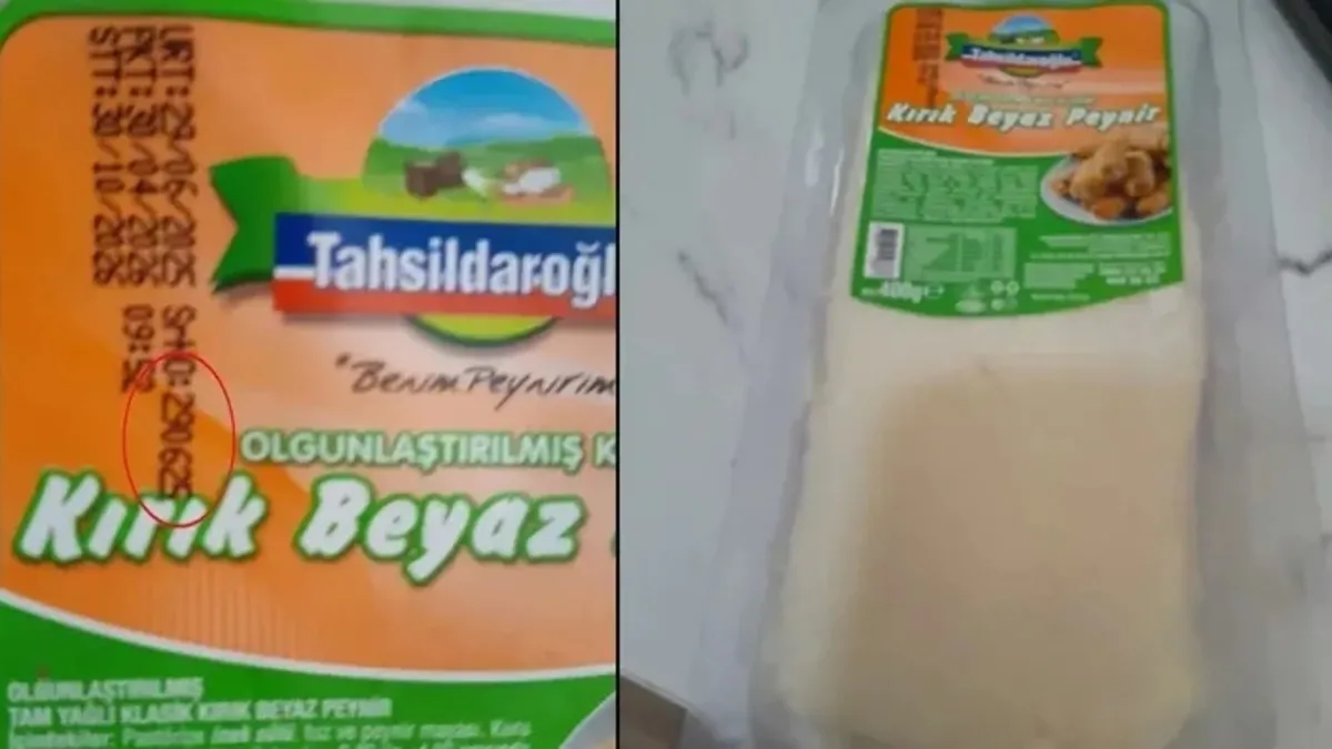 Kanser hastası Serkan Abut'un marketten aldığı peynirde Listeria bakterisi bulundu.
