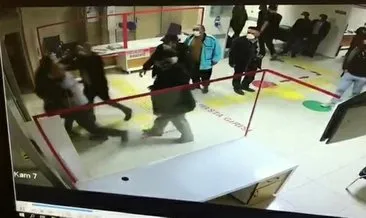 Hastanede şoke eden görüntüler! Güvenlik görevlisinin kolu çıktı #corum