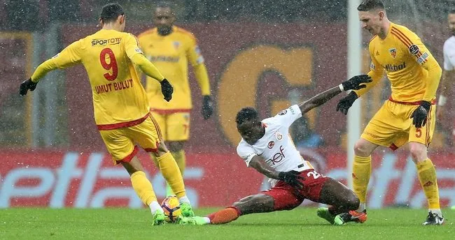 Galatasaray-Kayserispor maç sonucu