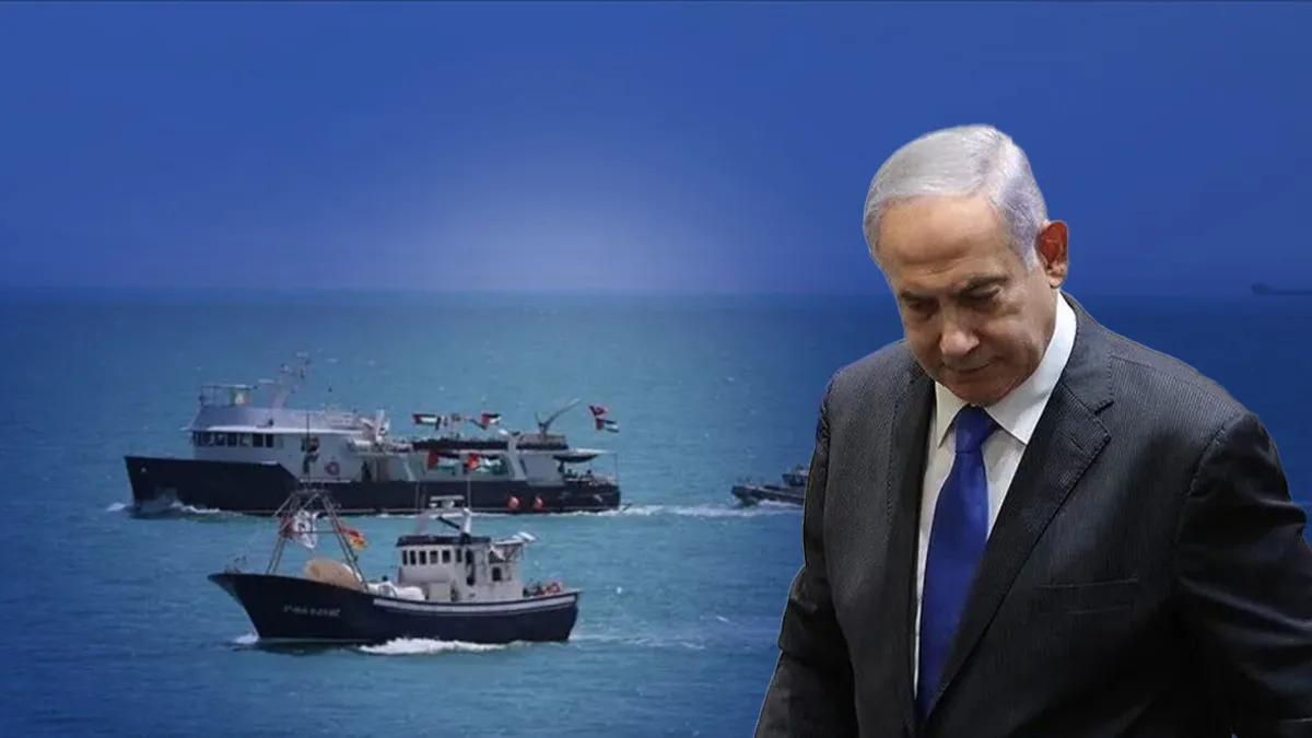 Sumud Filosu davasında Binyamin Netanyahu hakkında kırmızı bülten kararı.