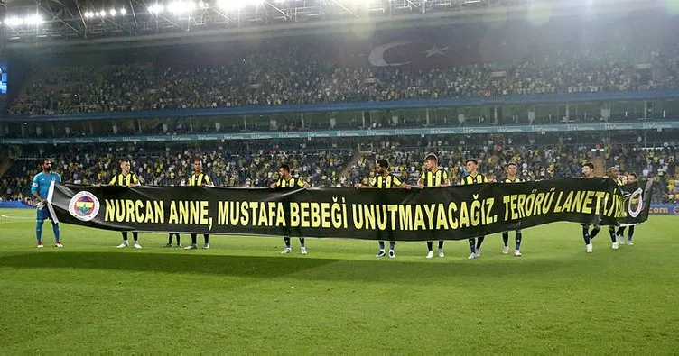 Fenerbahçe - Cagliari maçında şehitler unutulmadı