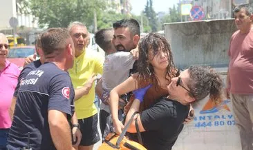Antalya'da yangın paniği! 4 katlı apartmandan 7'si çocuk 10 kişi kurtarıldı #antalya