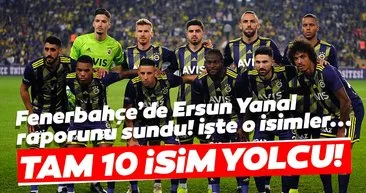 Fenerbahçe için flaş iddia! Devre arası ve sezon sonunda 10 yolcu...