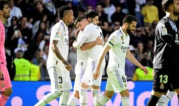 Real Madrid evinde Espanyol’u 3-1 yendi!