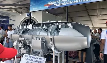 Türkiye’nin milli uçak motoru vitrine çıktı