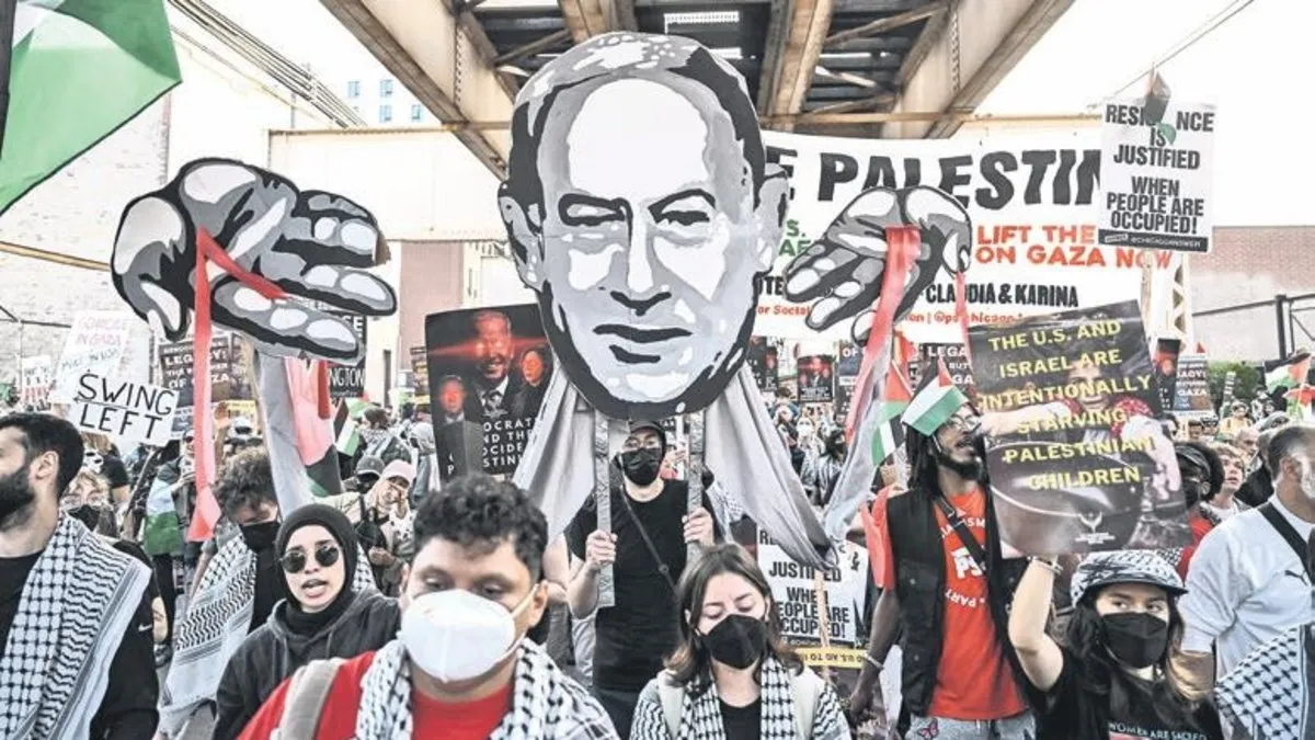 Chicago’da Gazze yürüyüşü – Son Dakika Haberler