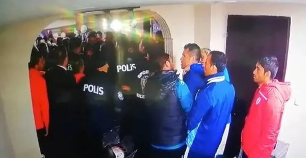 Erzurumsporlu Murat Uçar, eski teknik direktörü Altınordulu Hüseyin Eroğlu'na saldırdı!