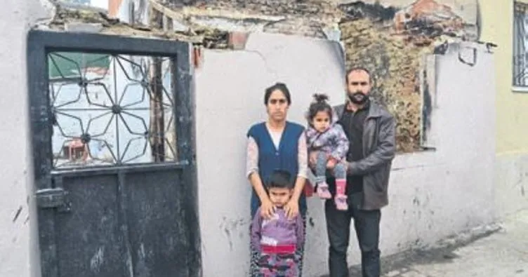 Canbaz ailesi sokakta kaldı