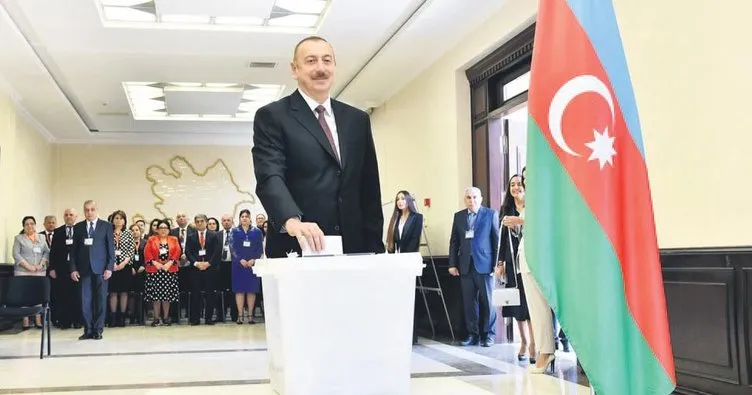 Azerbaycan’da Aliyev yeniden cumhurbaşkanı