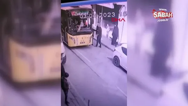Başakşehir'de İETT şoförüne yumruklu saldırı kamerada | Video
