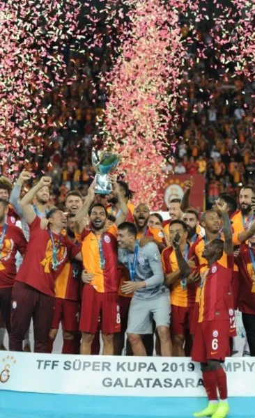 TFF Süper Kupa’nın sahibi Galatasaray! Kendine ait rekoru geliştirdi